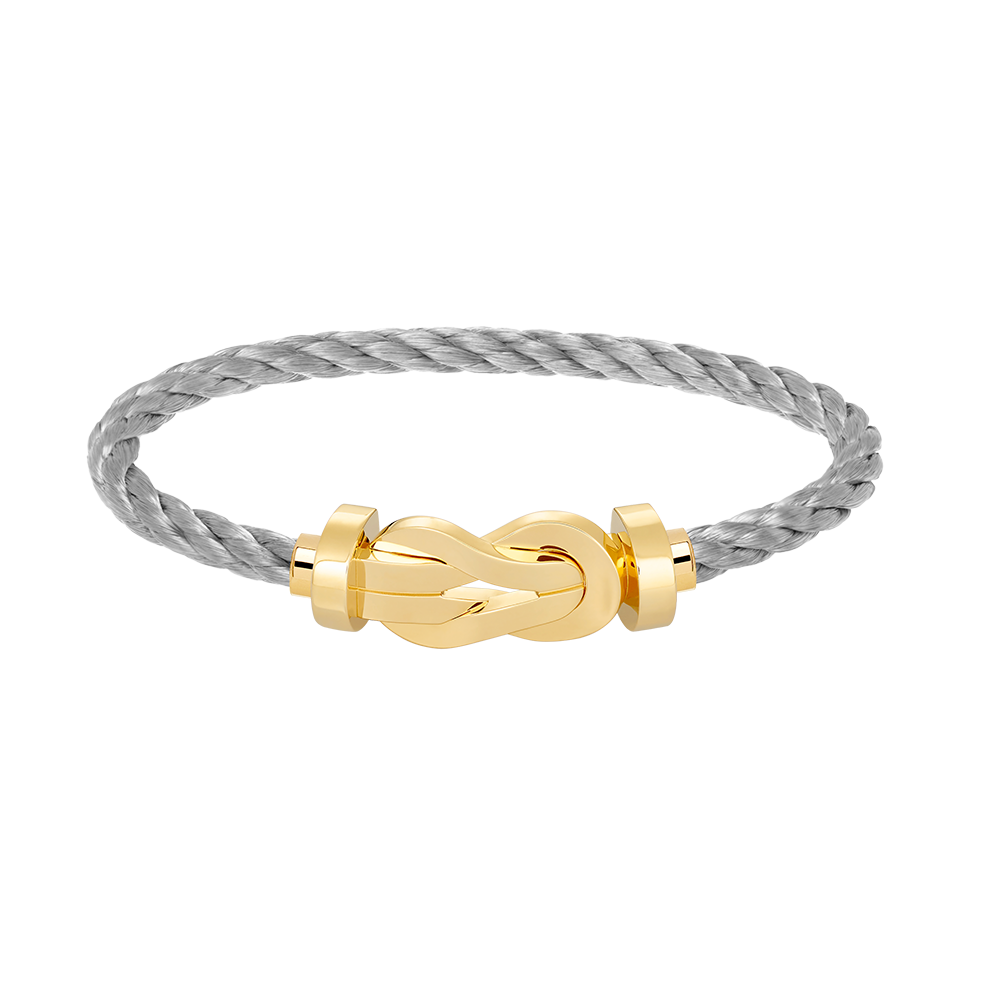 [Olivia Jewelry]CHANCE LARGE 8 FIGURE BUCKLE NO DIAMOND BRACELET GOLD