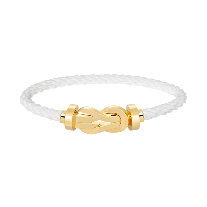 [Olivia Jewelry]CHANCE LARGE 8 FIGURE BUCKLE NO DIAMOND BRACELET GOLD