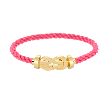 [Olivia Jewelry]CHANCE LARGE 8 FIGURE BUCKLE NO DIAMOND BRACELET GOLD