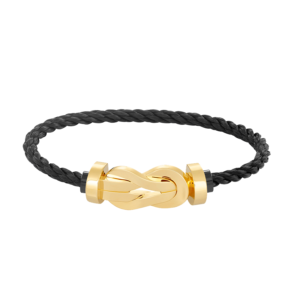 [Olivia Jewelry]CHANCE LARGE 8 FIGURE BUCKLE NO DIAMOND BRACELET GOLD