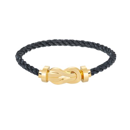 [Olivia Jewelry]CHANCE LARGE 8 FIGURE BUCKLE NO DIAMOND BRACELET GOLD
