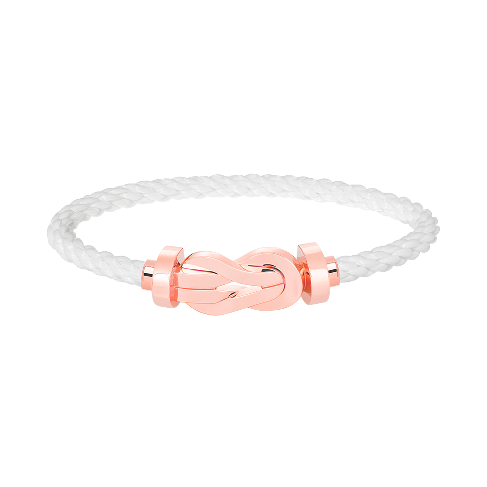 [Olivia Jewelry]CHANCE LARGE 8 FIGURE BUCKLE NO DIAMOND BRACELET ROSE GOLD