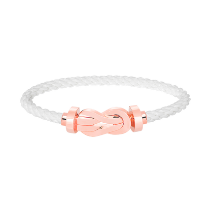 [Olivia Jewelry]CHANCE LARGE 8 FIGURE BUCKLE NO DIAMOND BRACELET ROSE GOLD