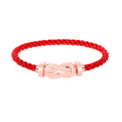 [Olivia Jewelry]CHANCE LARGE 8 FIGURE BUCKLE NO DIAMOND BRACELET ROSE GOLD