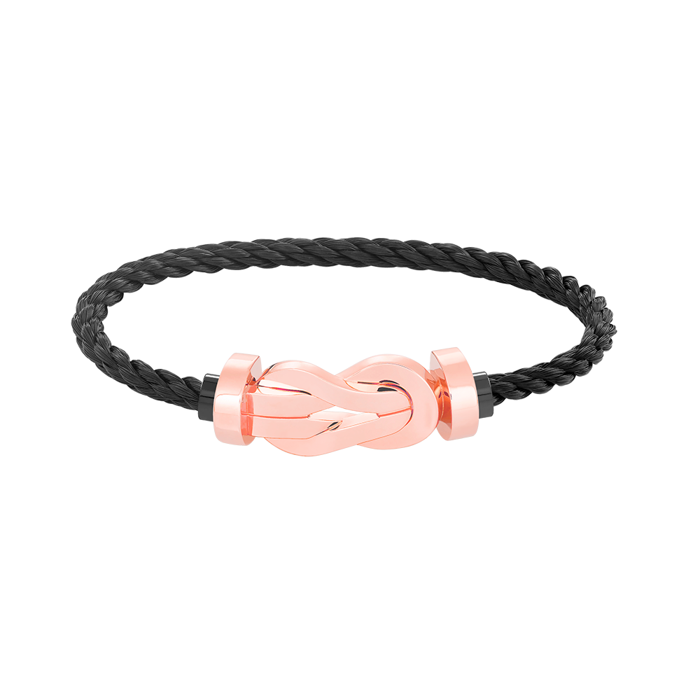 [Olivia Jewelry]CHANCE LARGE 8 FIGURE BUCKLE NO DIAMOND BRACELET ROSE GOLD