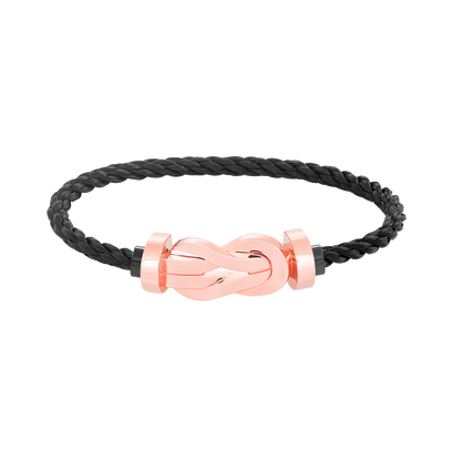 [Olivia Jewelry]CHANCE LARGE 8 FIGURE BUCKLE NO DIAMOND BRACELET ROSE GOLD