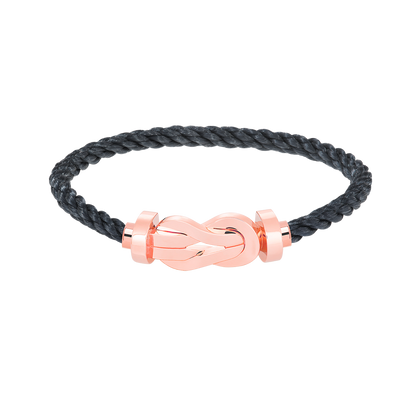 [Olivia Jewelry]CHANCE LARGE 8 FIGURE BUCKLE NO DIAMOND BRACELET ROSE GOLD