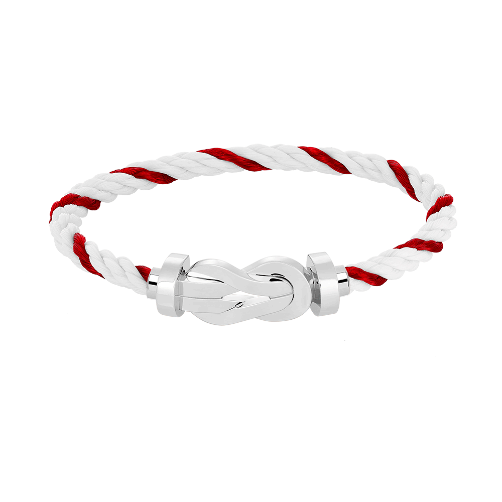 [Olivia Jewelry]CHANCE LARGE 8 FIGURE BUCKLE NO DIAMOND BRACELET SILVER