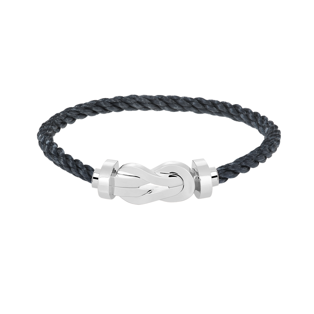 [Olivia Jewelry]CHANCE LARGE 8 FIGURE BUCKLE NO DIAMOND BRACELET SILVER