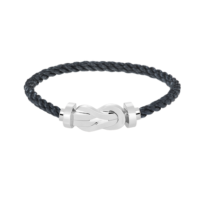 [Olivia Jewelry]CHANCE LARGE 8 FIGURE BUCKLE NO DIAMOND BRACELET SILVER