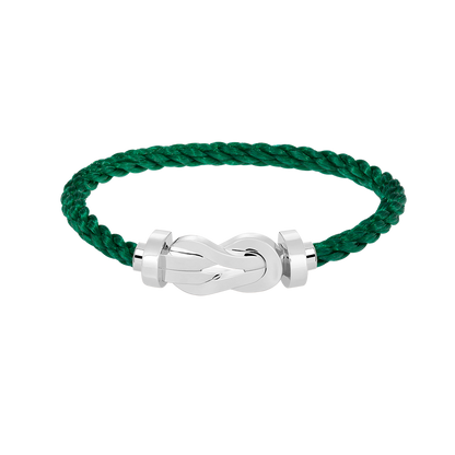[Olivia Jewelry]CHANCE LARGE 8 FIGURE BUCKLE NO DIAMOND BRACELET SILVER
