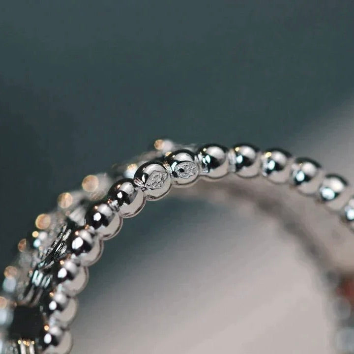 [Olivia Jewelry]CLOVER KALEIDOSCOPE RING 10MM