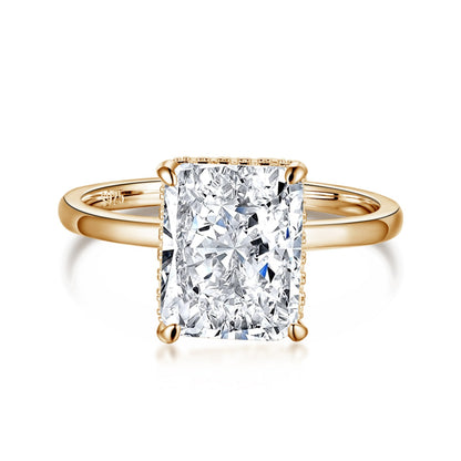 [Olivia Jewelry]4.0 Carat Ornate Enchanting Radiand Cut Banquet Ring