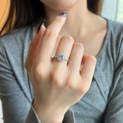 [Olivia Jewelry]Dazzling Resplendent Round Cut Wedding Ring