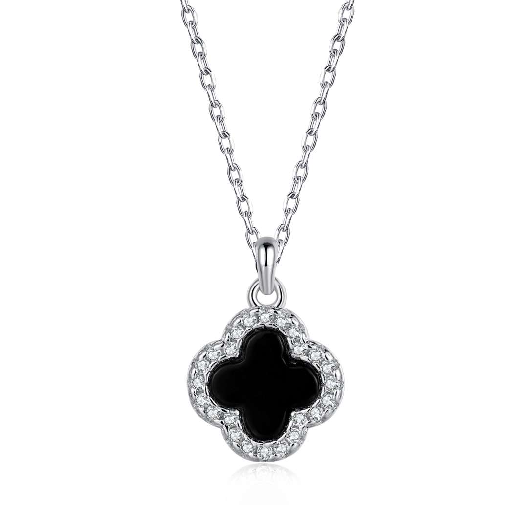[Olivia Jewelry]Dainty Flower Shape Necklace