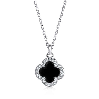 [Olivia Jewelry]Dainty Flower Shape Necklace