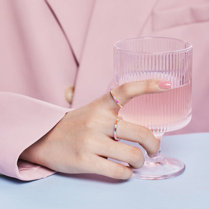 [Olivia Jewelry]Lively In Shades Elegant Radiant Cut Daily Ring