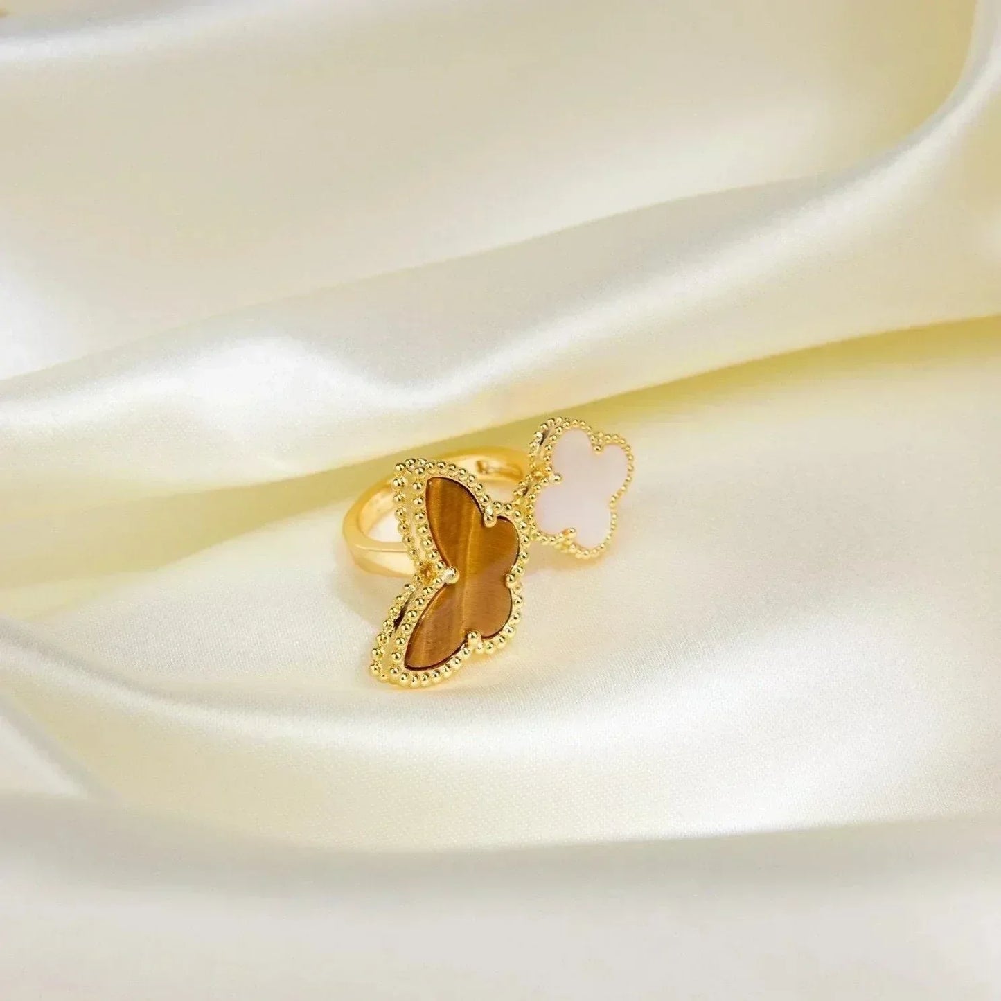 [Olivia Jewelry]LUCKY BETWEEN THE FINGER RING
