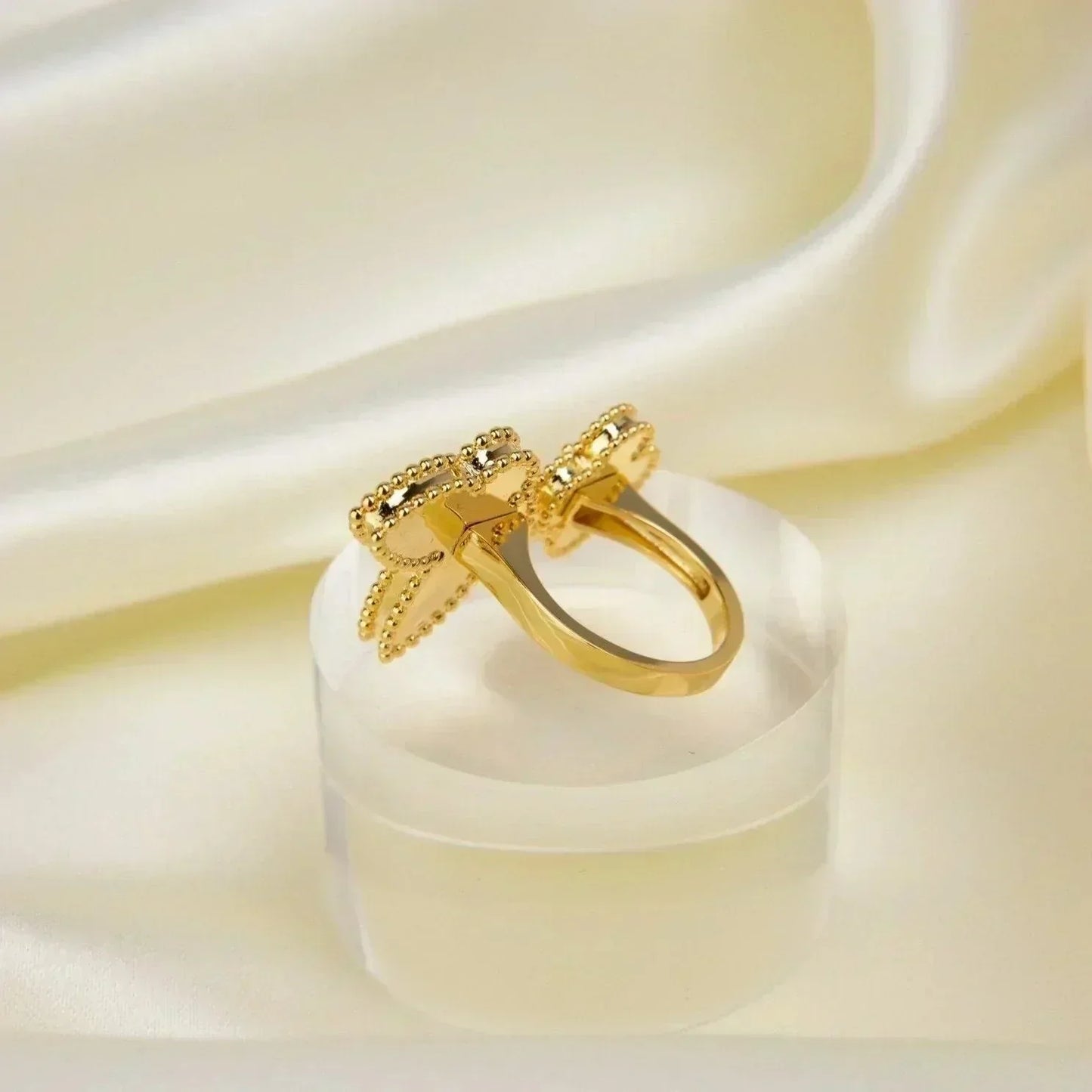 [Olivia Jewelry]LUCKY BETWEEN THE FINGER RING