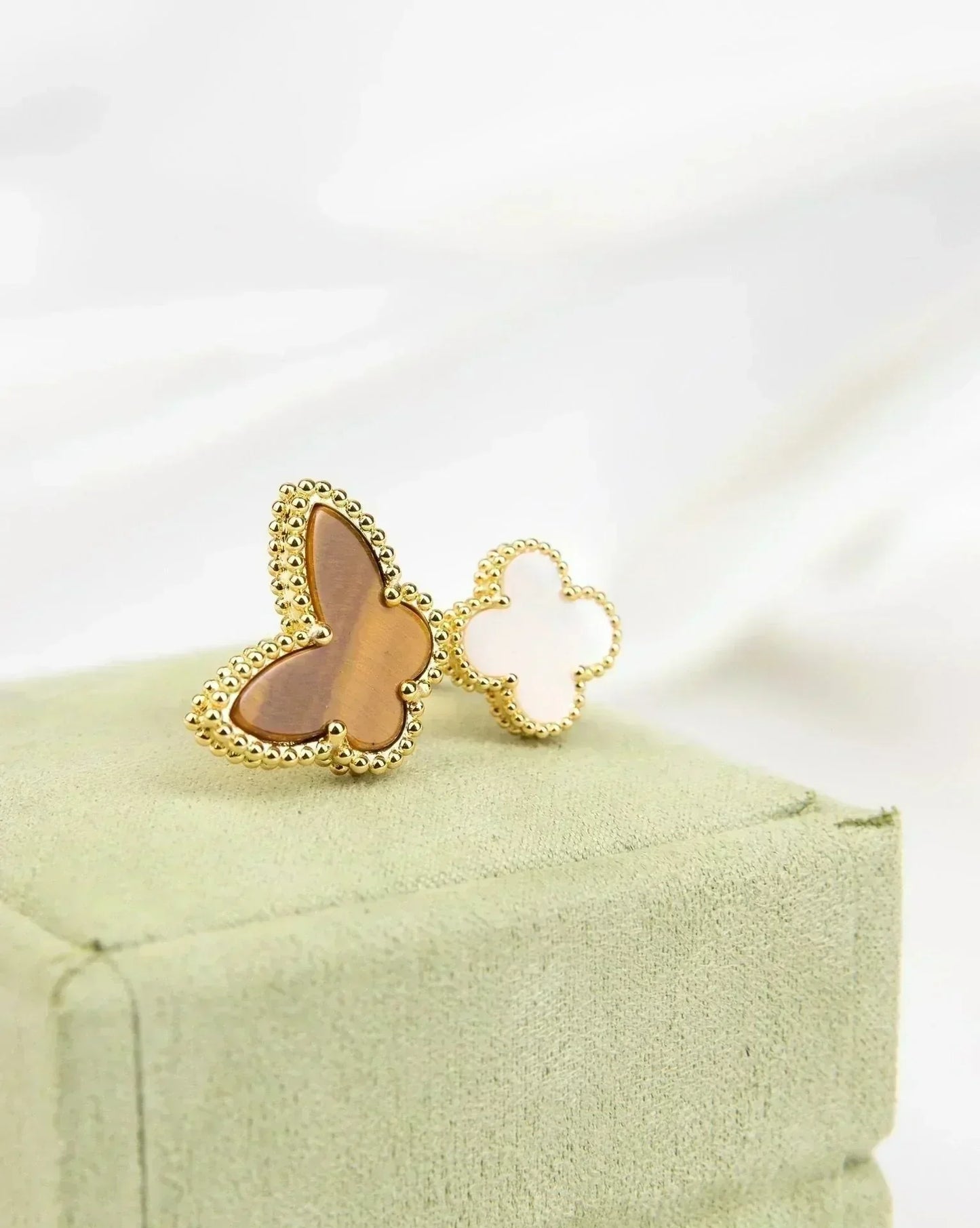 [Olivia Jewelry]LUCKY BETWEEN THE FINGER RING