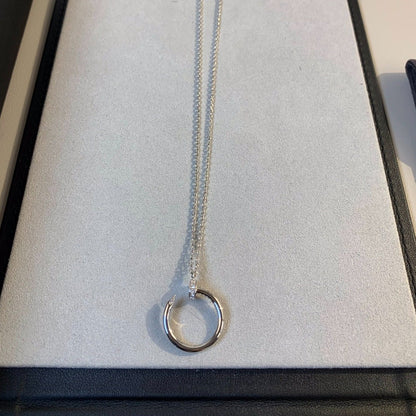 [Olivia Jewelry]JUSTE NECKLACE SILVER
