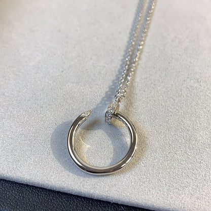 [Olivia Jewelry]JUSTE NECKLACE SILVER