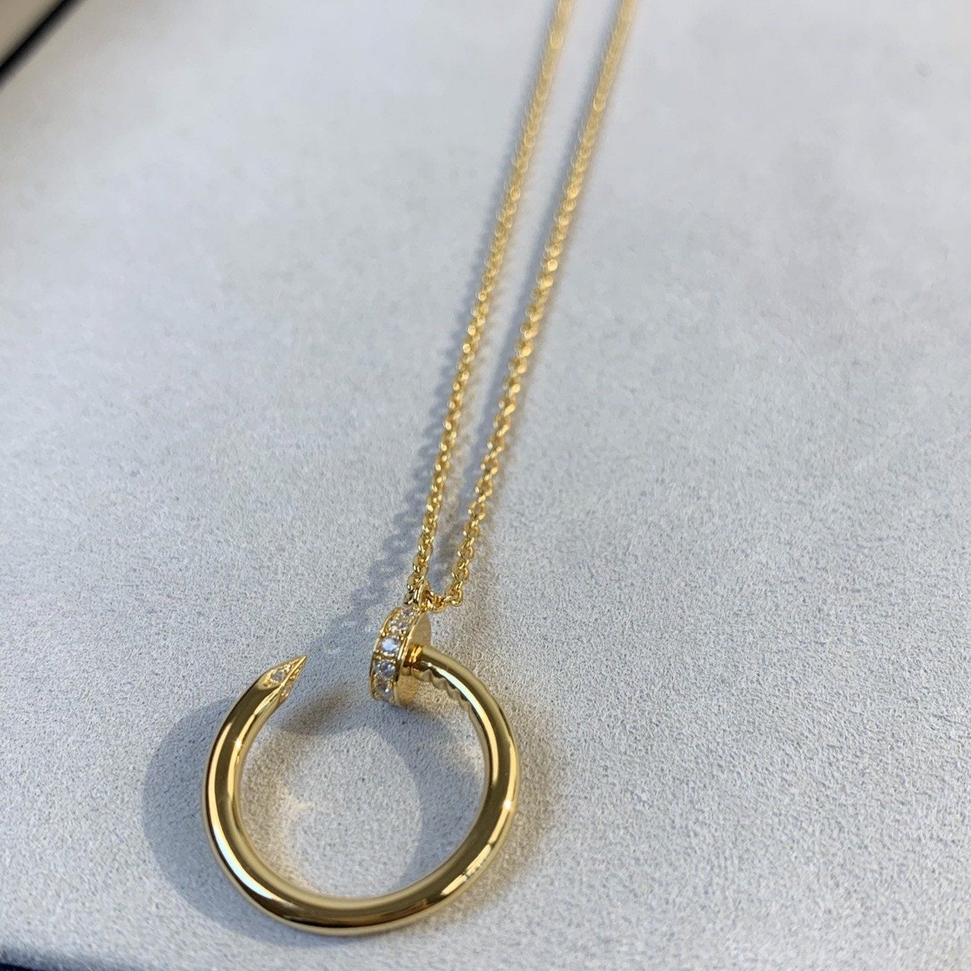 [Olivia Jewelry]JUSTE NECKLACE GOLD