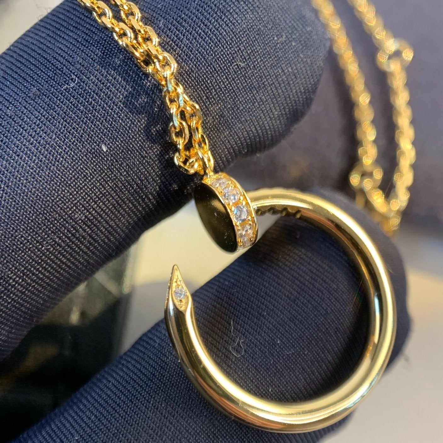 [Olivia Jewelry]JUSTE NECKLACE GOLD