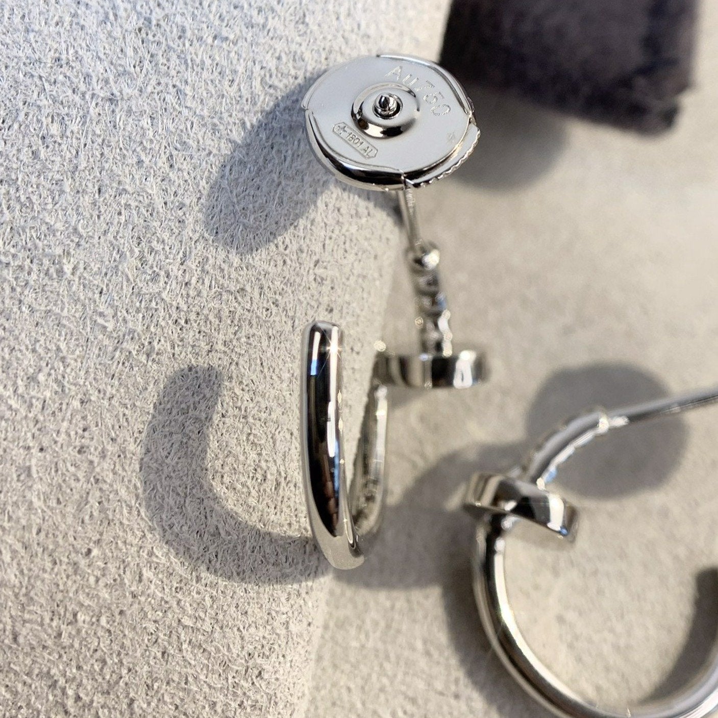 [Olivia Jewelry]JUSTE EARRINGS SILVER