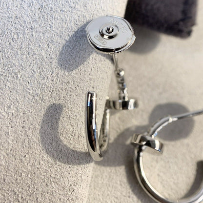 [Olivia Jewelry]JUSTE EARRINGS SILVER