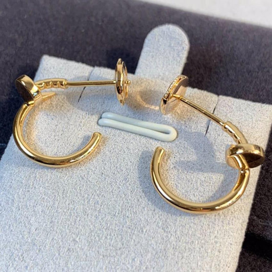 [Olivia Jewelry]JUSTE EARRINGS PINK GOLD