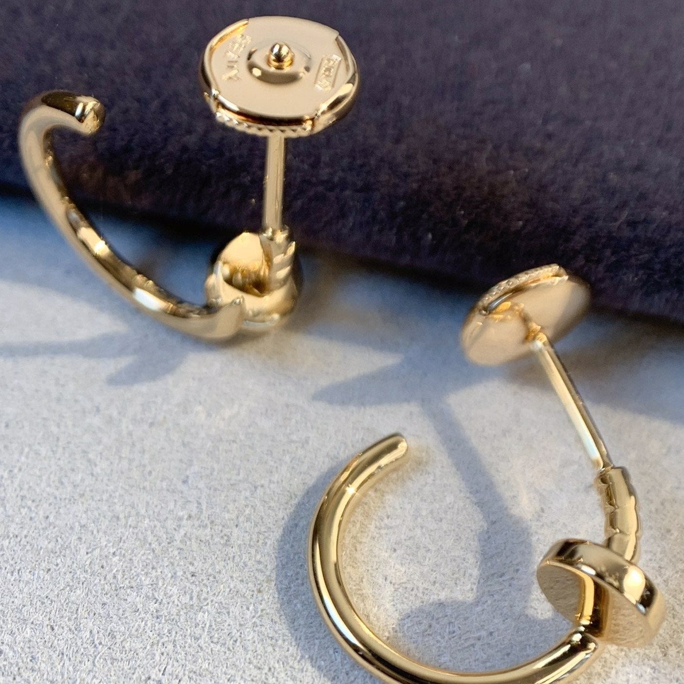 [Olivia Jewelry]JUSTE EARRINGS PINK GOLD