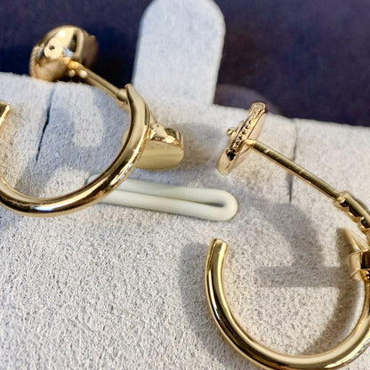 [Olivia Jewelry]JUSTE EARRINGS PINK GOLD