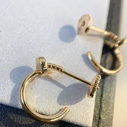 [Olivia Jewelry]JUSTE EARRINGS PINK GOLD