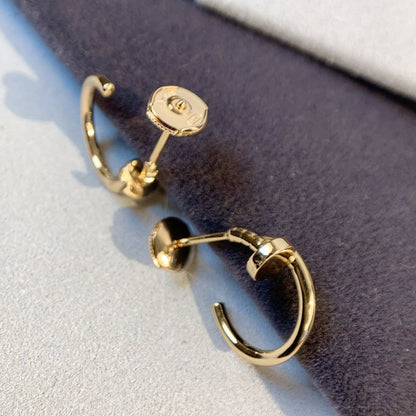 [Olivia Jewelry]JUSTE EARRINGS PINK GOLD