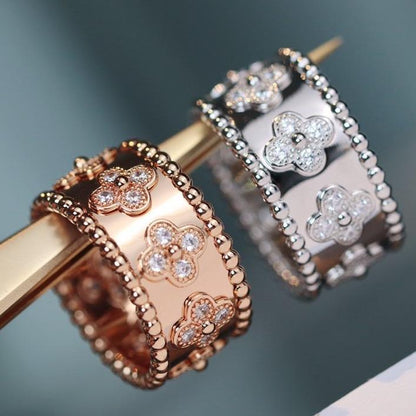 [Olivia Jewelry]CLOVER KALEIDOSCOPE RING 10MM
