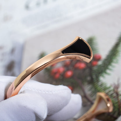 [OLIVIA]DREAM BRACELET OPEN PINK GOLD MOP