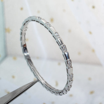 [OLIVIA]SERPENTI BRACELET SILVER DIAMOND