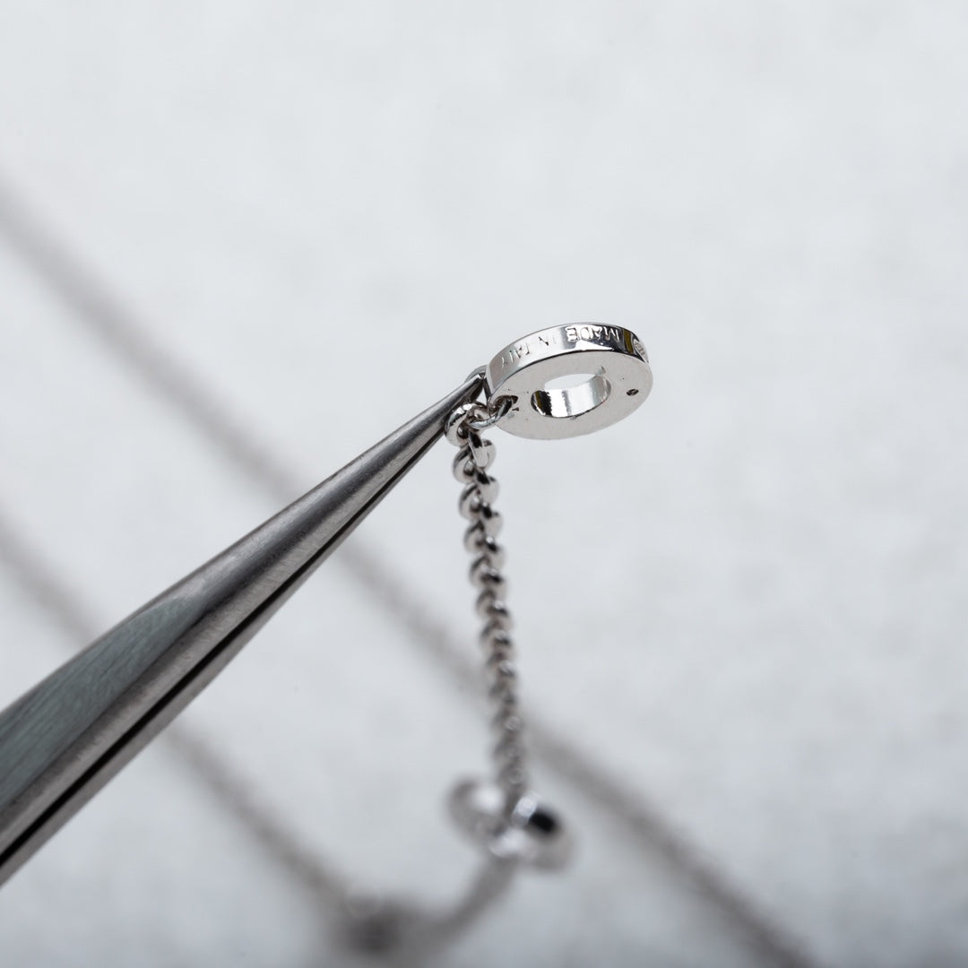 [OLIVIA]PARENTESI NECKLACE SILVER