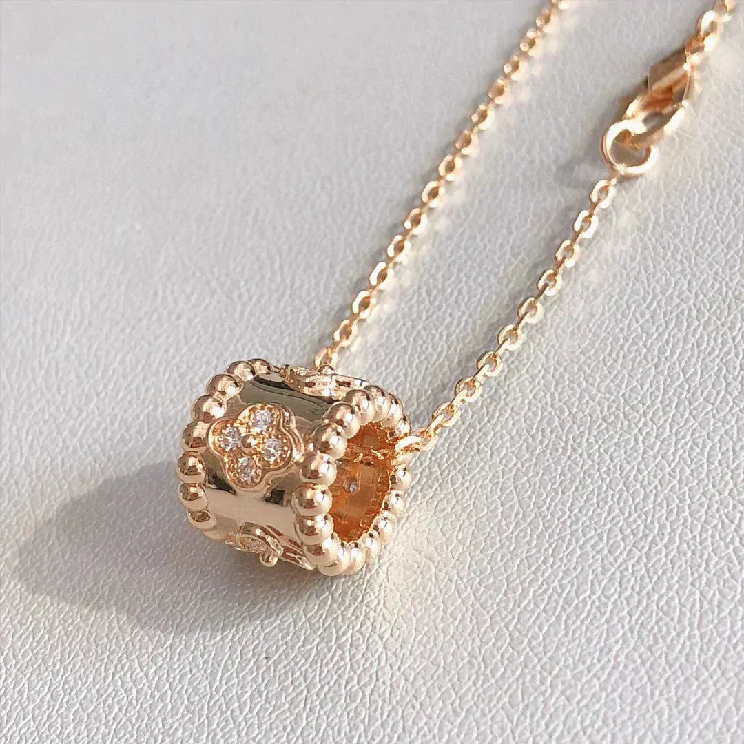 [Olivia Jewelry]PERLEE PEDANT NECKLACE GOLD / ROSE GOLD