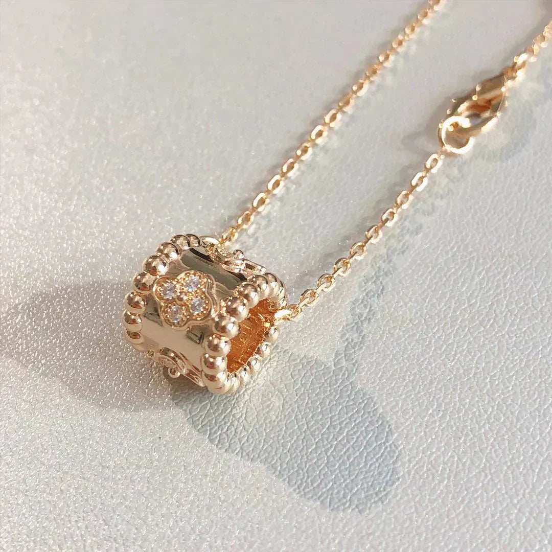 [Olivia Jewelry]PERLEE PEDANT NECKLACE GOLD / ROSE GOLD