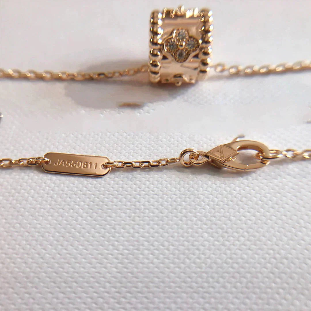 [Olivia Jewelry]PERLEE PEDANT NECKLACE GOLD / ROSE GOLD