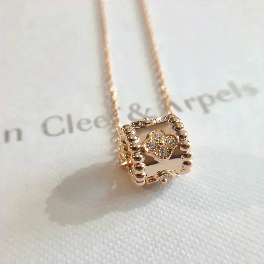 [Olivia Jewelry]PERLEE PEDANT NECKLACE GOLD / ROSE GOLD