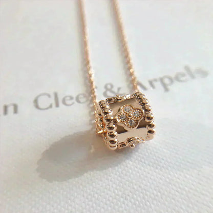 [Olivia Jewelry]PERLEE PEDANT NECKLACE GOLD / ROSE GOLD