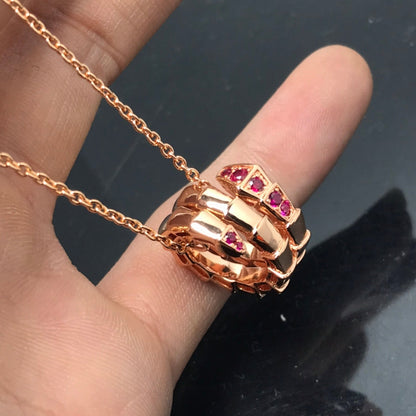 [OLIVIA]SERPENTI PEDANT NECKLACE