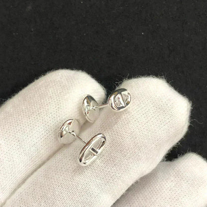 [Olivia Jewelry]CHAINE SMALL EARRINGS GOLD AND SILVER