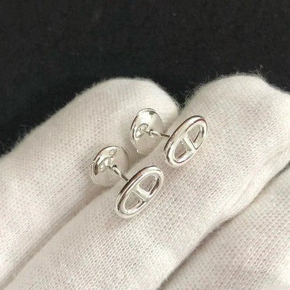 [Olivia Jewelry]CHAINE SMALL EARRINGS GOLD AND SILVER