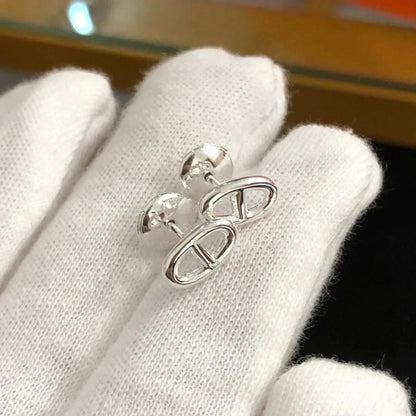 [Olivia Jewelry]CHAINE SMALL EARRINGS GOLD AND SILVER