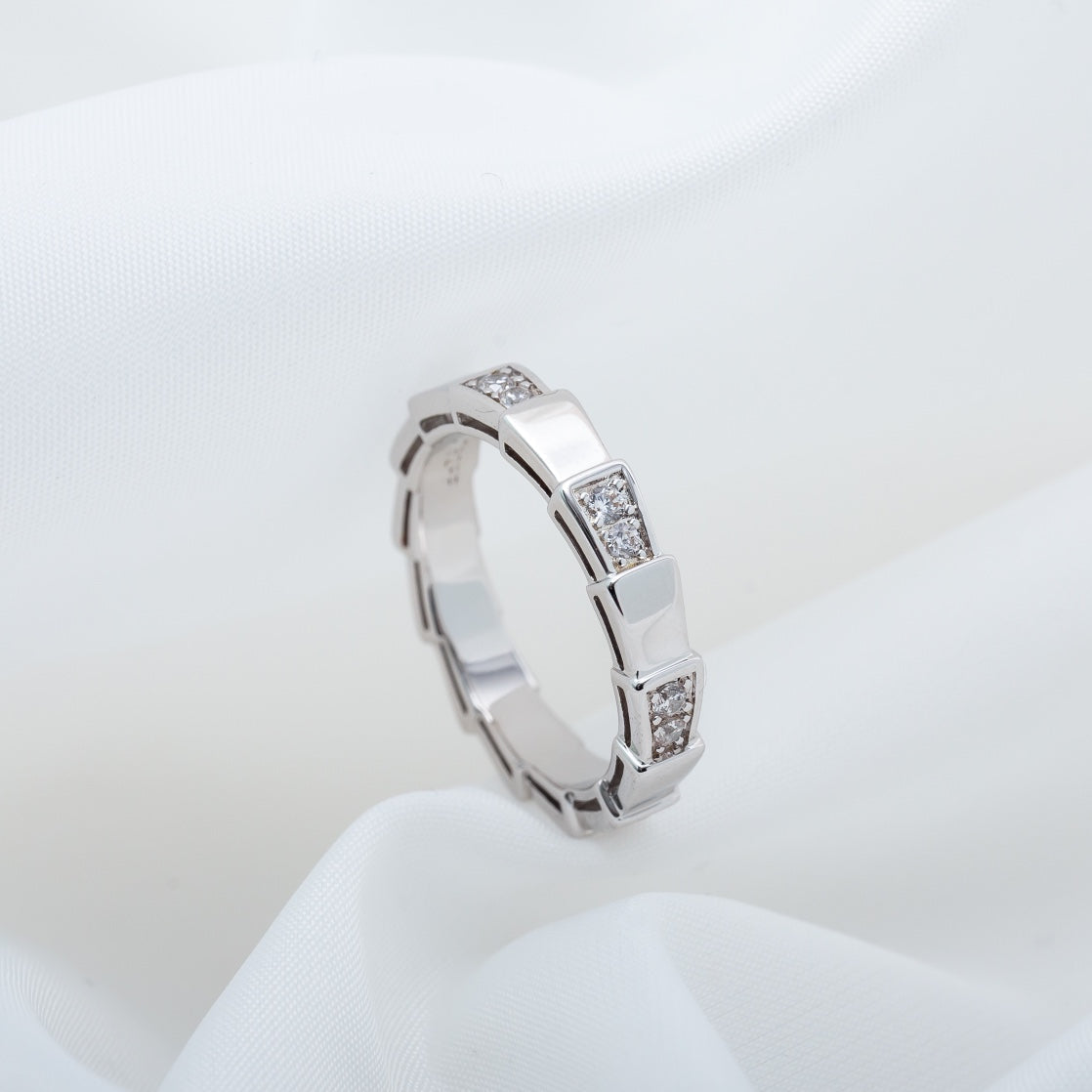 [OLIVIA]SERPENTI RING SILVER  3MM
