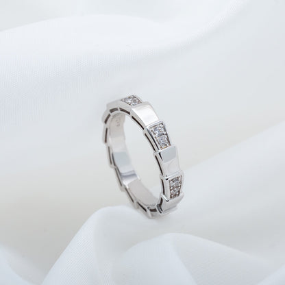 [OLIVIA]SERPENTI RING SILVER  3MM